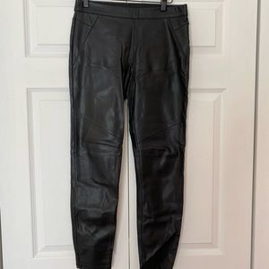 Free People faux leather pants